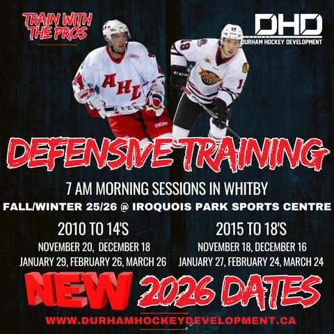 Fall/WIINTER 2025/26 Defensive Training Morning Sessions for 2015 to 2018 Birth Years