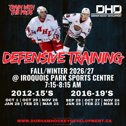 2026/27 Defensive Training Morning Sessions for 2016 to 2019 Birth Years
