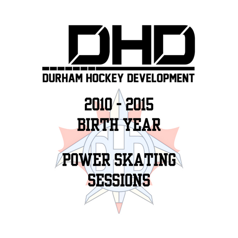 Spring Power Skating Sessions for 2010 TO 2015 Birth Years